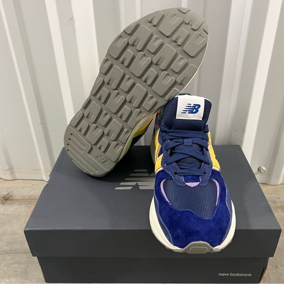New Balance 5740 Blue Yellow Green White Sneakers M5740SSG Men’s multi size - Picture 5 of 5